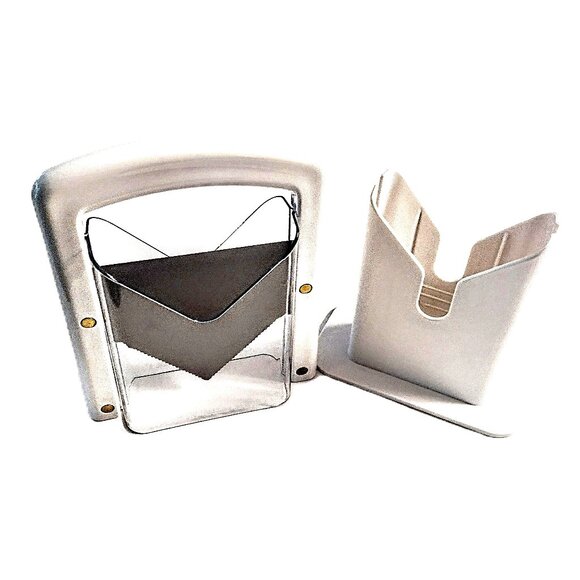 BAGEL GUILLOTINE ~ Original EASY, FAST, SAFER Bagel Slicer w/Safety Shield ~ NOB - Picture 5 of 11